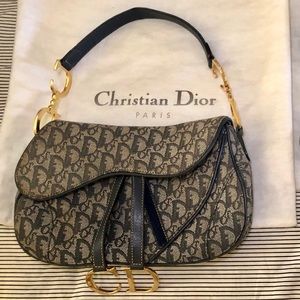 Guaranteed Authentic Christian Dior Double Saddle